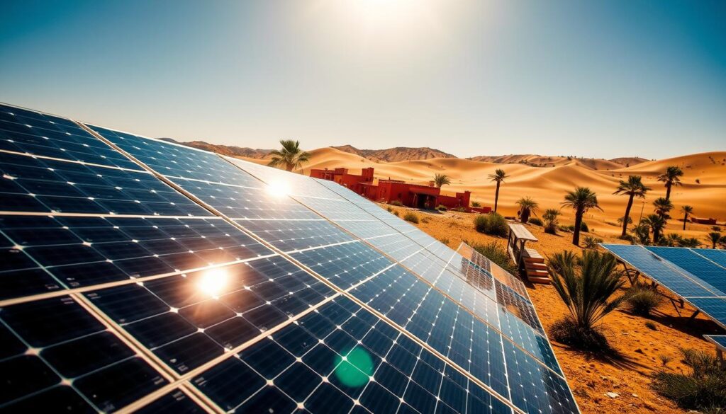 énergie solaire au Maroc